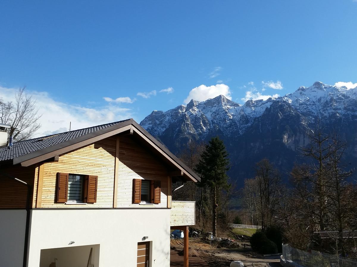 Masetto Egidio Eco-Agritur Villa Strigno ภายนอก รูปภาพ
